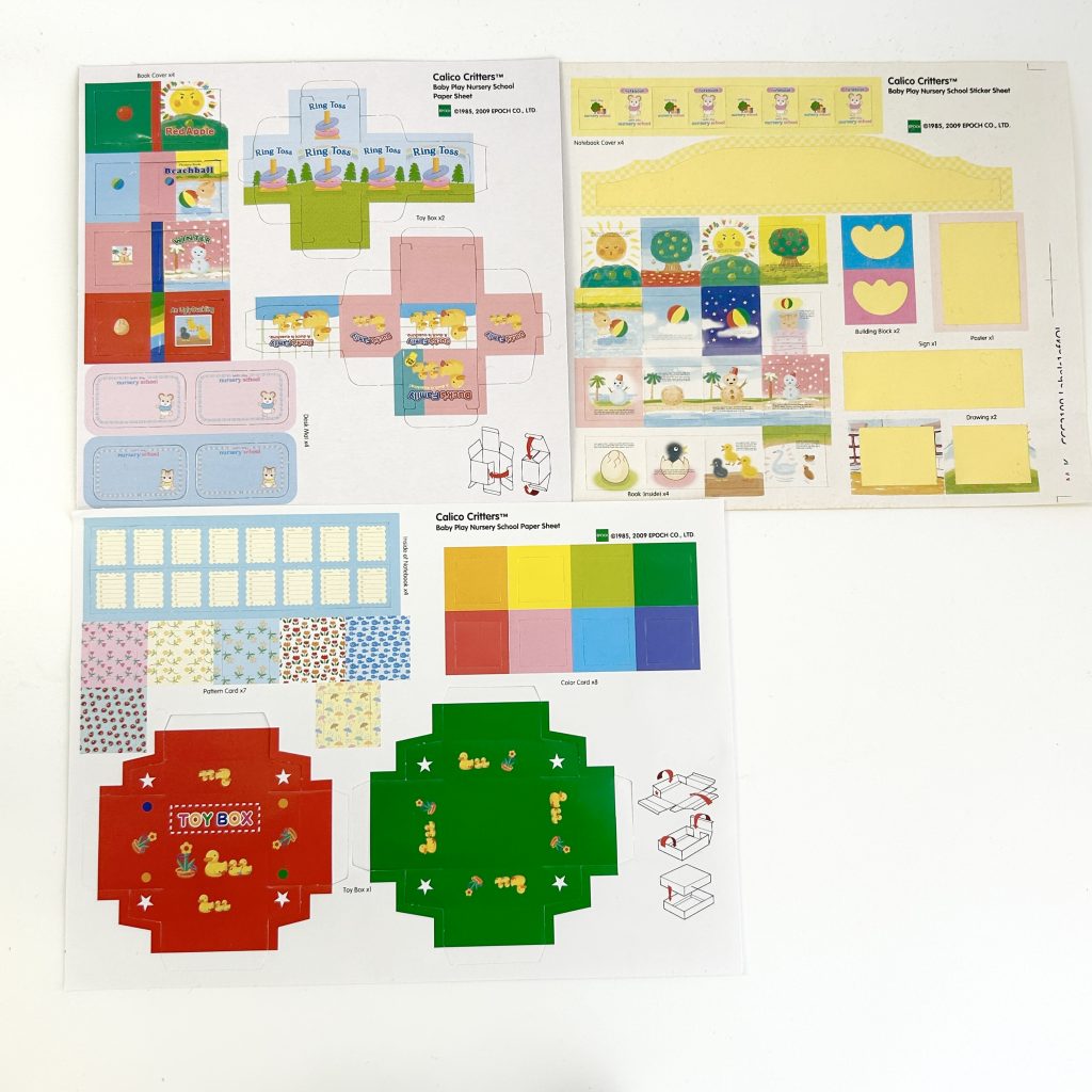 [used] Baby Play Nursery School CC2109 Calico Critters