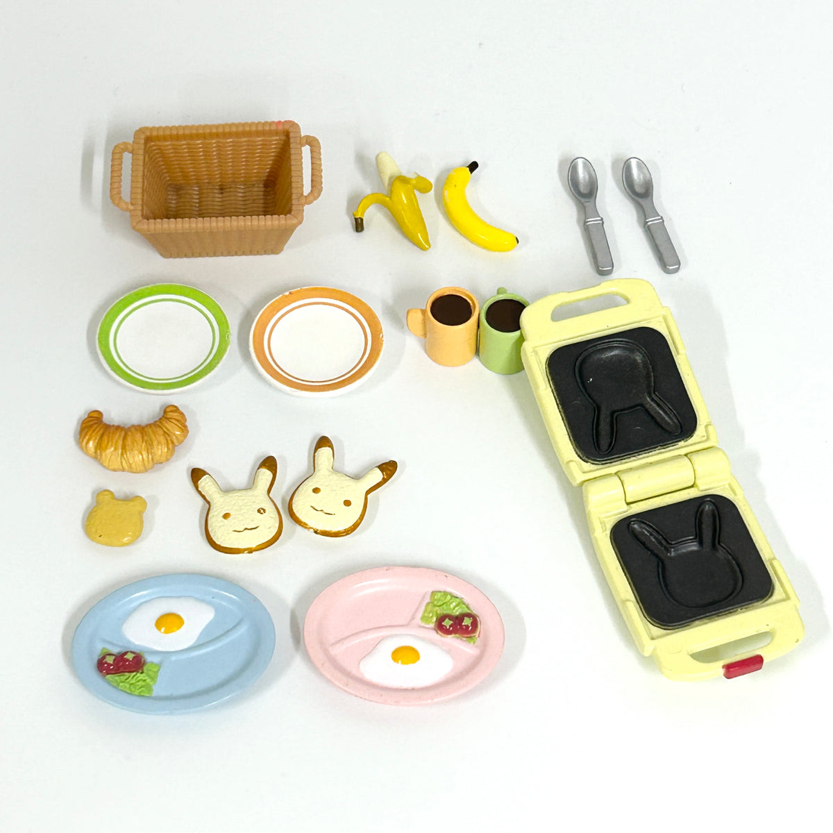 [used] Breakfast Set KA-414 Sylvanian Families Calico Critters