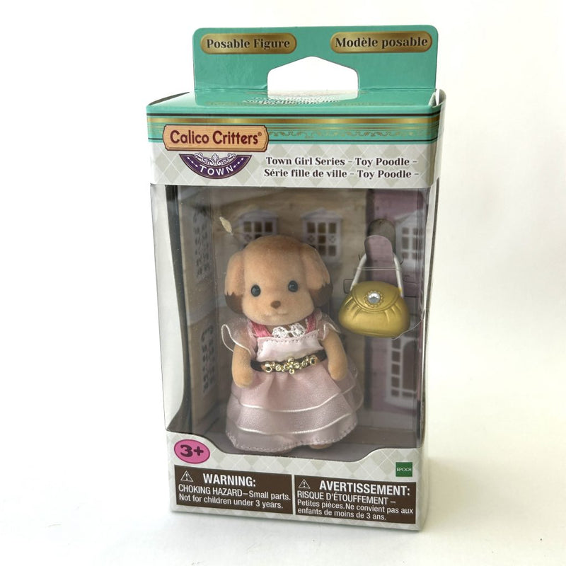 [Used] TOWN GIRL SERIES TOY POODLE Epoch Japan Sylvanian Families