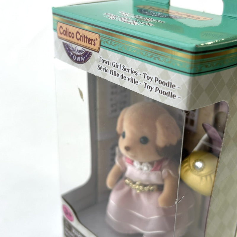 [Used] TOWN GIRL SERIES TOY POODLE Epoch Japan Sylvanian Families