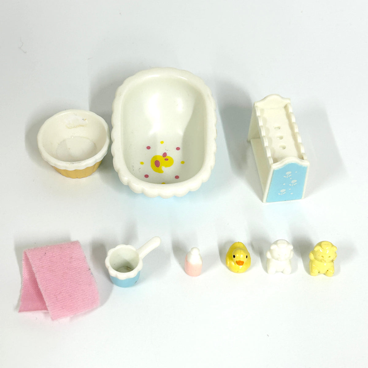 [used] Baby Bath Set KA-210 Sylvanian Families Calico Critters
