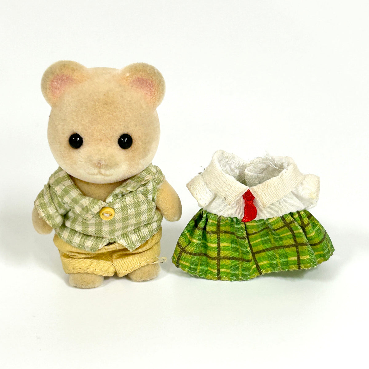 [used] Bear Kid Sylvanian Families Calico Critters