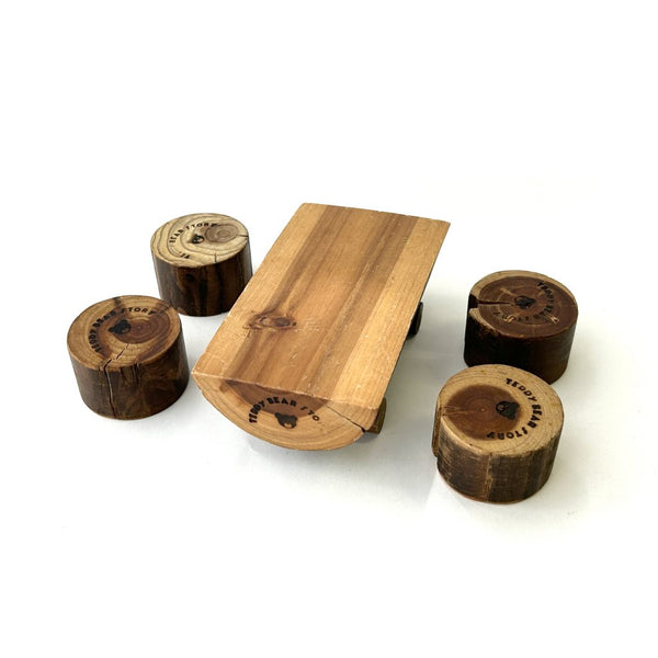 [Used] LOG CHAIRS TABLE SET Does not apply