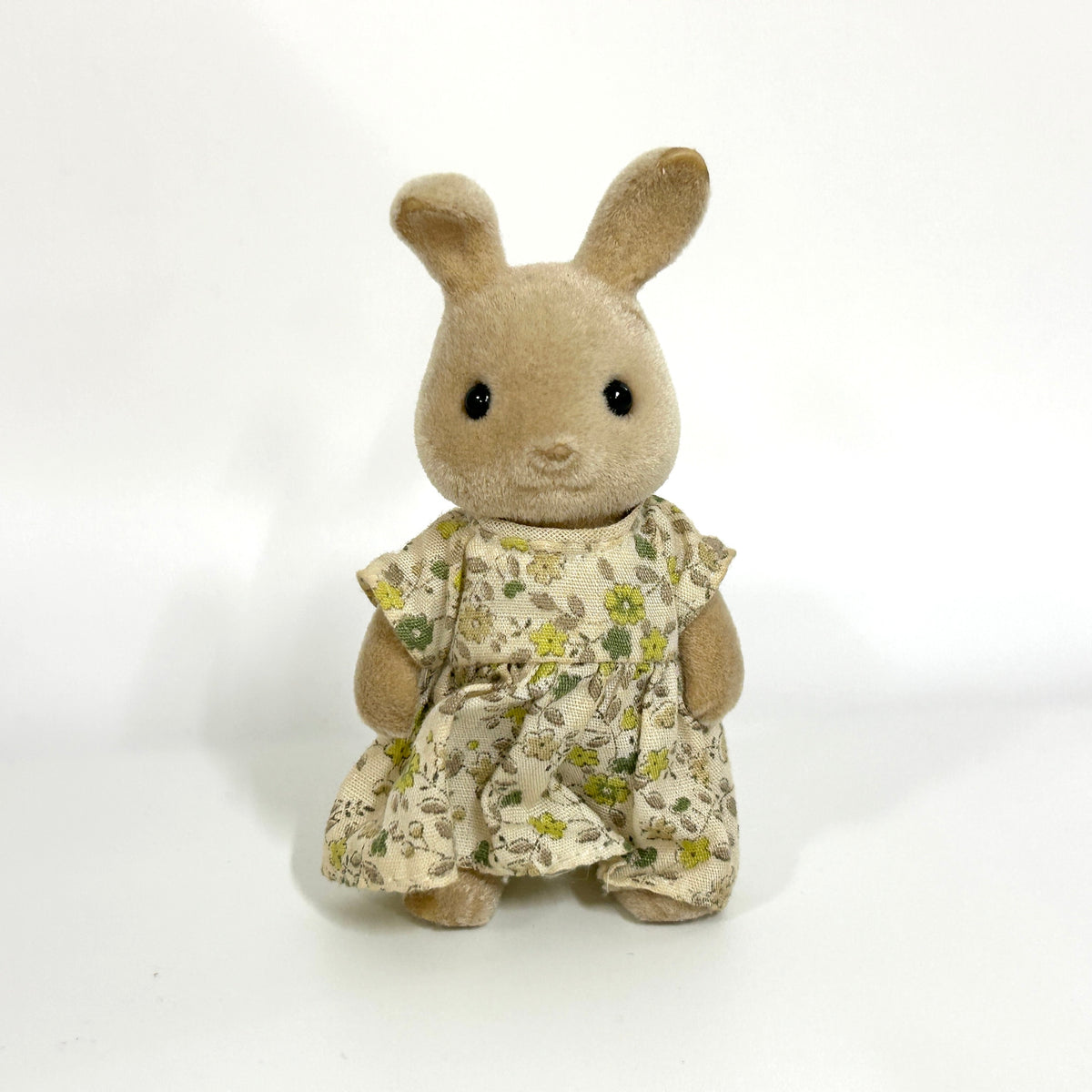 [used] Vintage Ivory Rabbit Mother 1986 U-22-850 Sylvanian Families Calico Critters