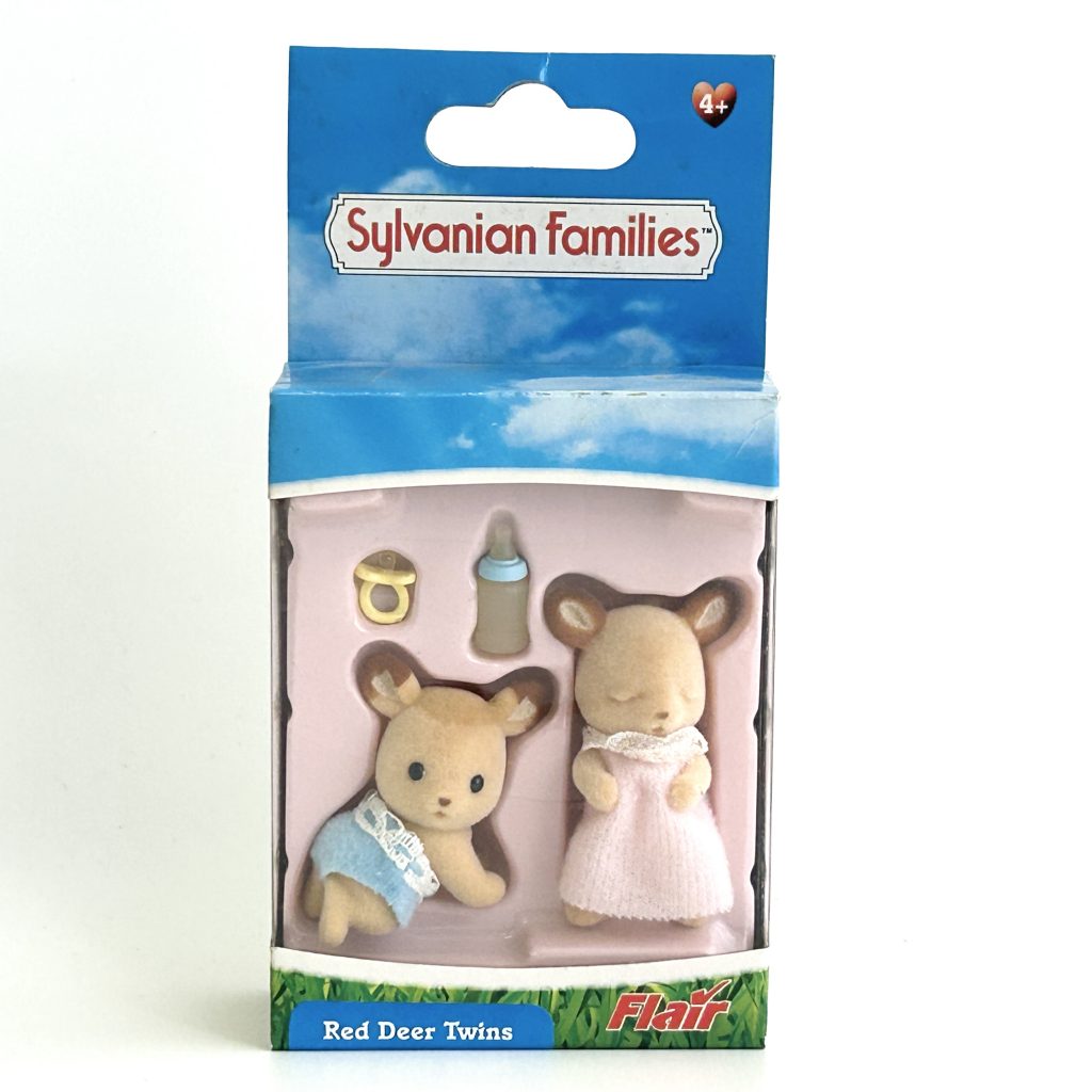 Red Deer Sleeping Twins Flair 4187F Sylvanian Families Calico Critters