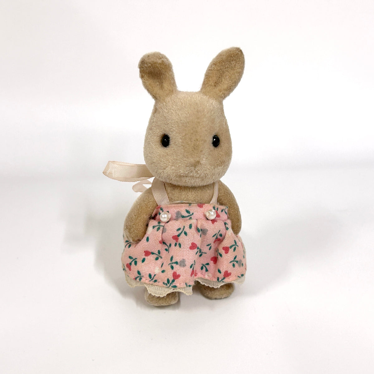 [used] Vintage Ivory Rabbit Girl 1986 U-24-650 Sylvanian Families Calico Critters