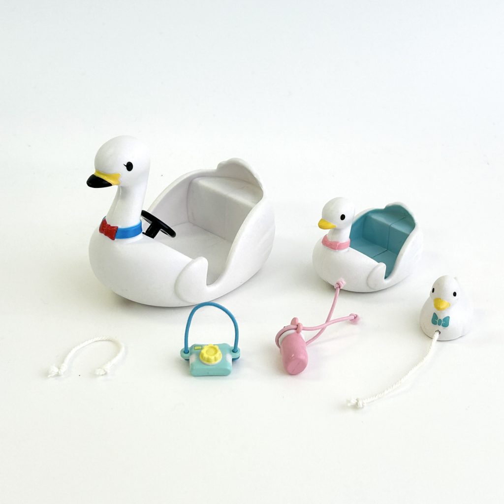 [used] Swan Boat Set 5046 Sylvanian Families Calico Critters