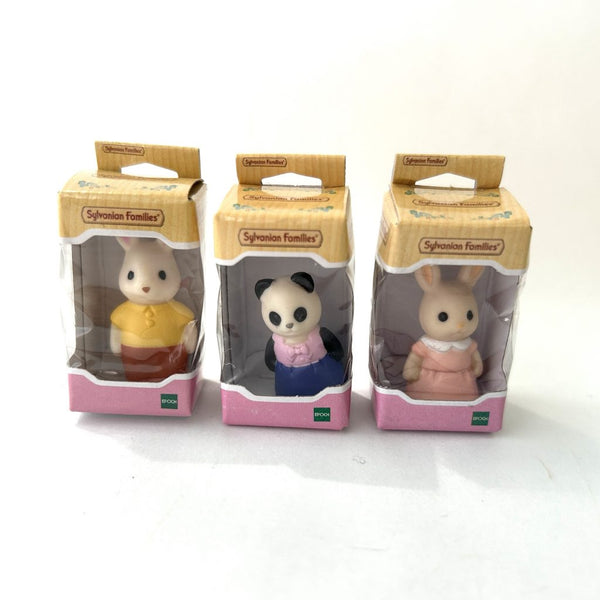 CAPSULE TOY MINIATURE FIGURE COLLECTION RABBIT PANDA Sylvanian Families