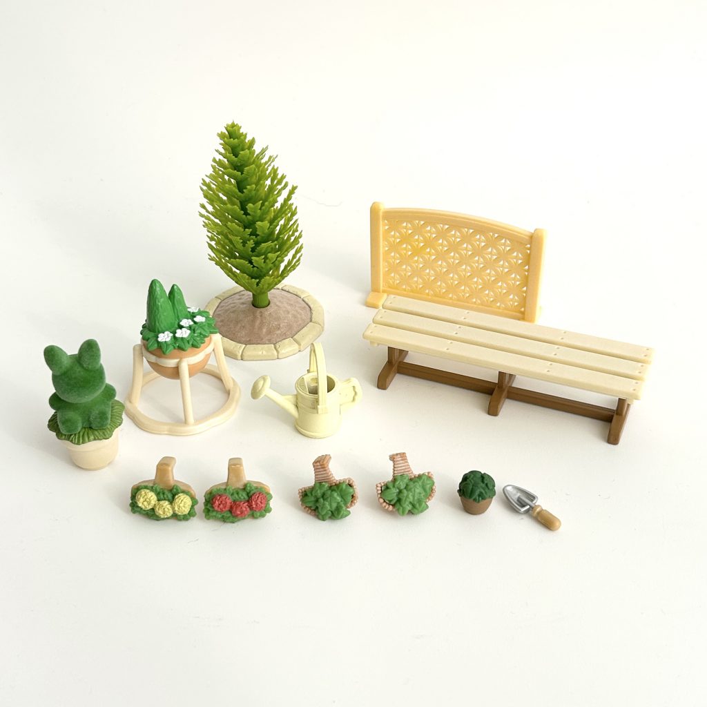 [used] Family Flower Garden SE-155 Sylvanian Families Calico Critters