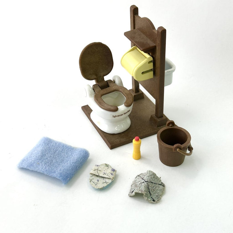 [Used] Vintage Toilet Set KA-67 Sylvanian Families