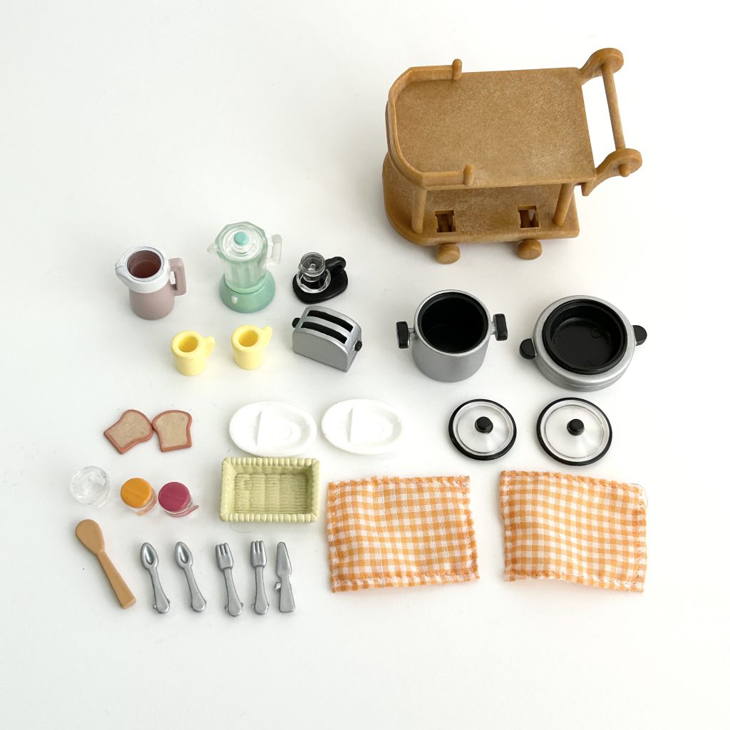 [used] Kitchen Appliances Set KA-407 Sylvanian Families Calico Critters