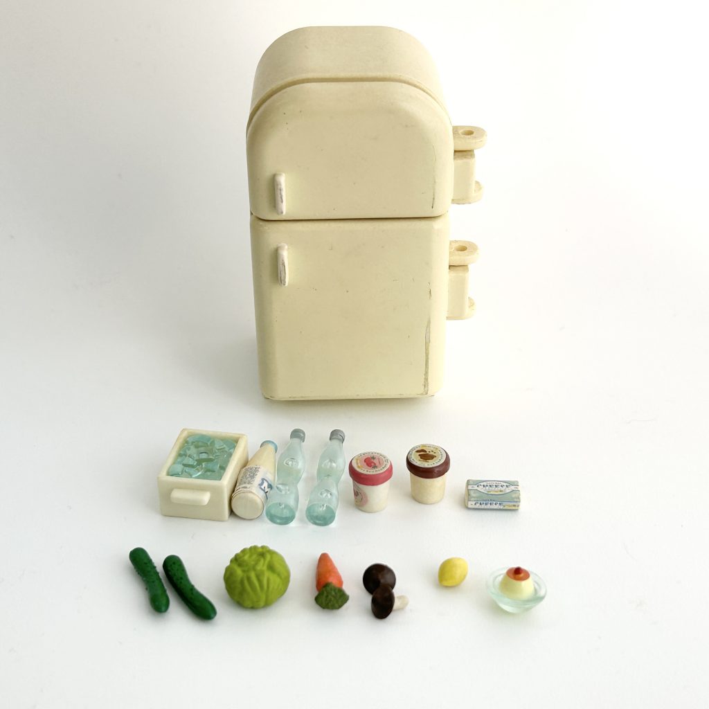 [used] Refrigerator Set KA-403 Sylvanian Families Calico Critters