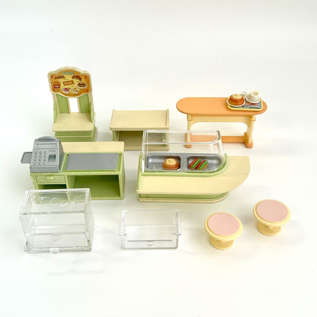 [used] Vintage Brunch Stand 1999 MI-09 Sylvanian Families Calico Critters