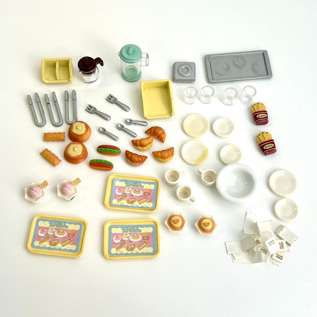 [used] Vintage Brunch Stand 1999 MI-09 Sylvanian Families Calico Critters