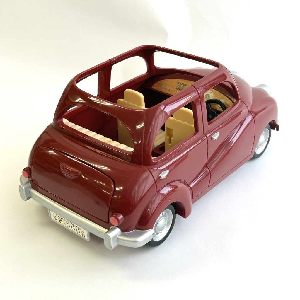 [used] Red Family Car V-01 Sylvanian Families Calico Critters