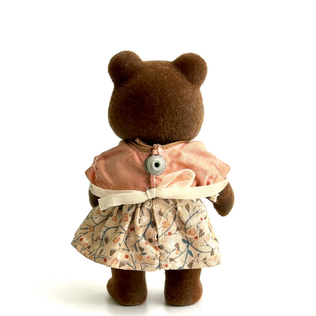 [used] Vintage Brown Bear Mother Sylvanian Families Calico Critters