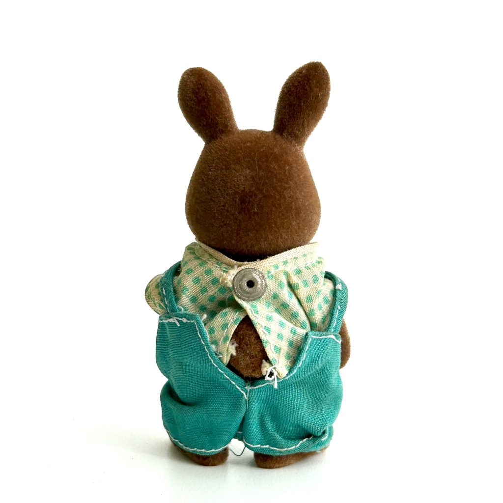 [used] Vintage Brown Rabbit Boy Sylvanian Families Calico Critters