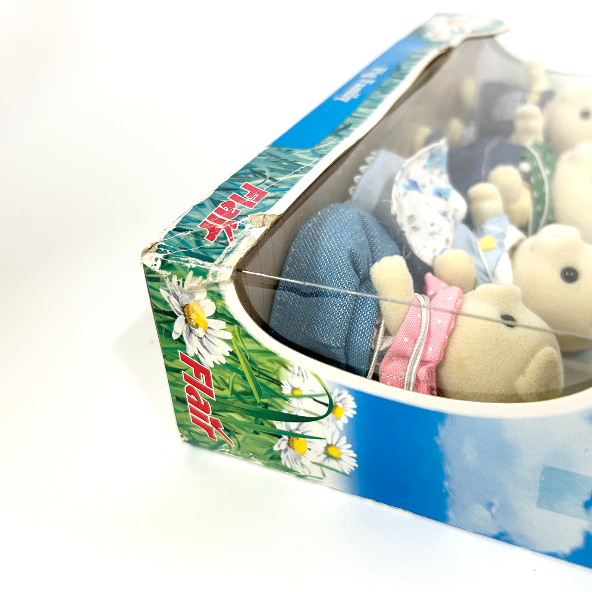 [used] Pig Family Flair Open Hands 4153 Sylvanian Families Calico Critters