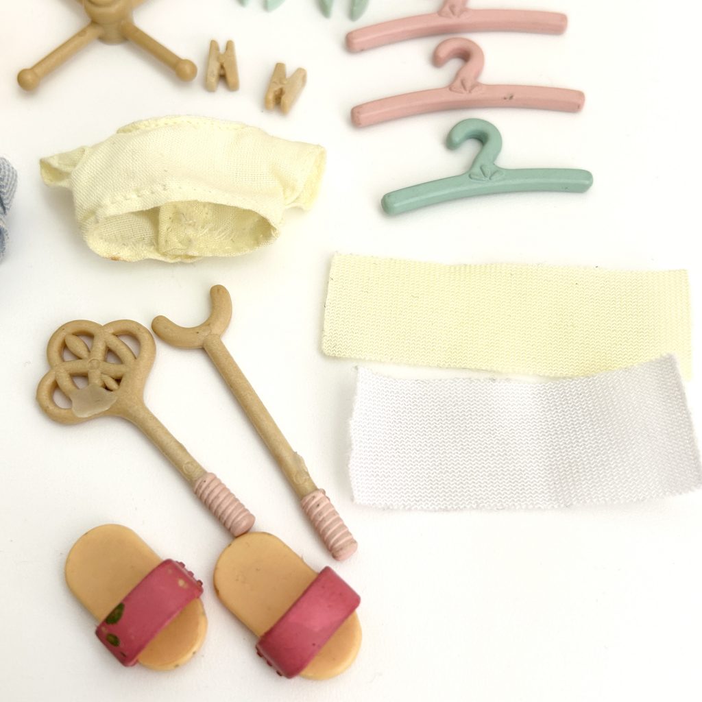 [used] Washing Clothespole Set KA-610 Sylvanian Families Calico Critters