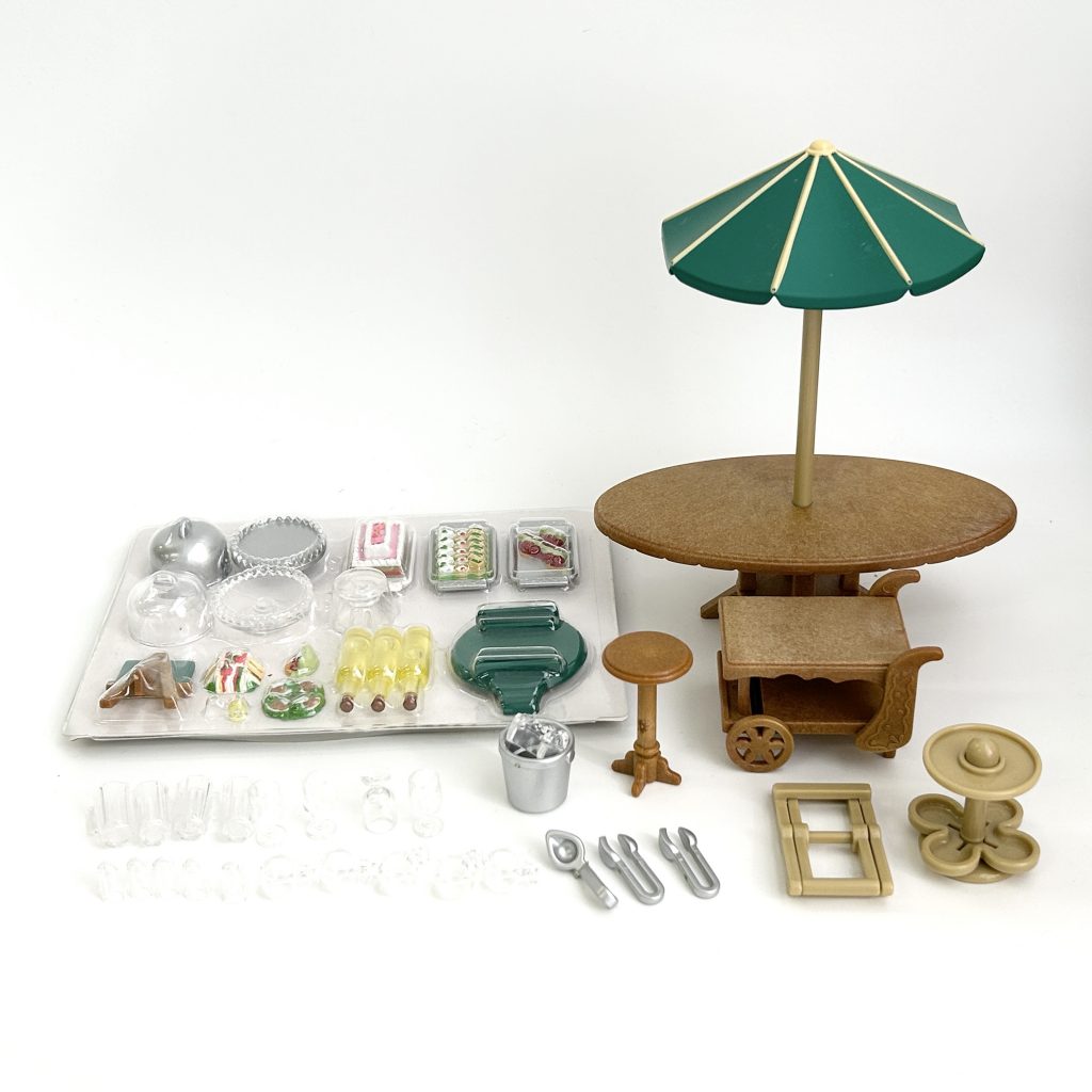 [used] Garden Party Set Flair 4276F Sylvanian Families Calico Critters