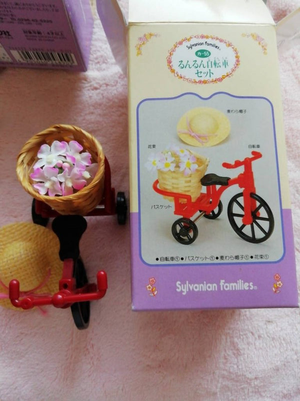 THREE WHEEL BIKE SET KA-55 Epoch Japan Sylvanian Families