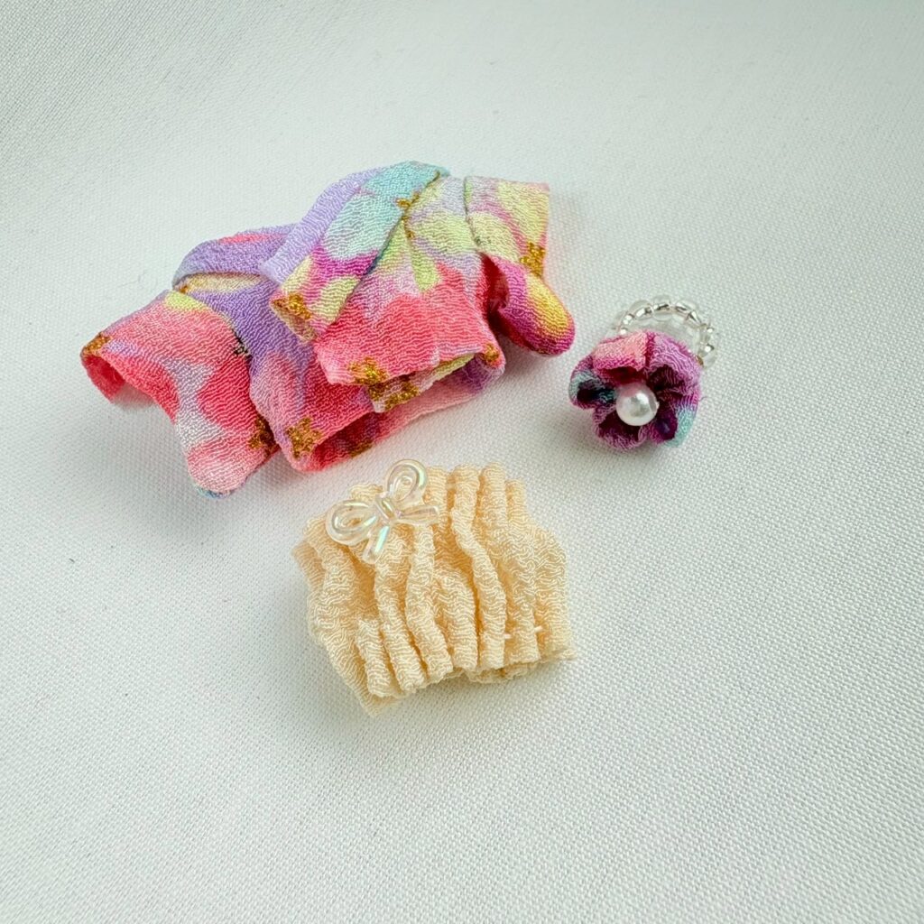 Baby Hakama 3-Piece Set E Handmade