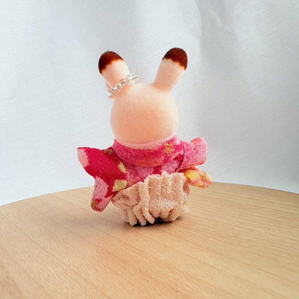 Baby Hakama 3-Piece Set Pink Handmade