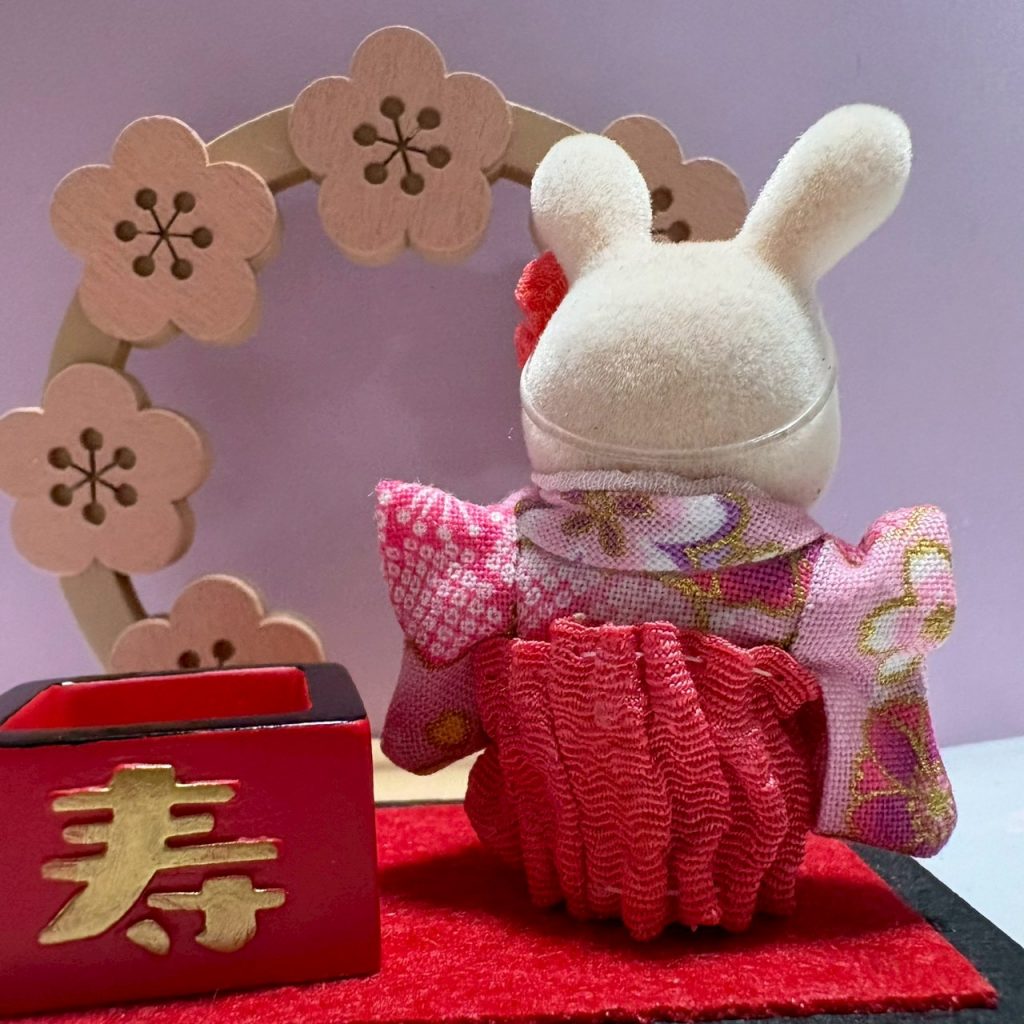 Baby Hakama 3-Piece Set Pink Handmade