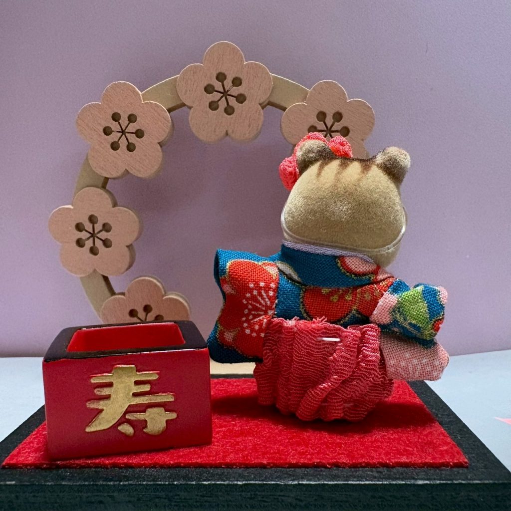 Baby Hakama 3-Piece Set Teal Handmade