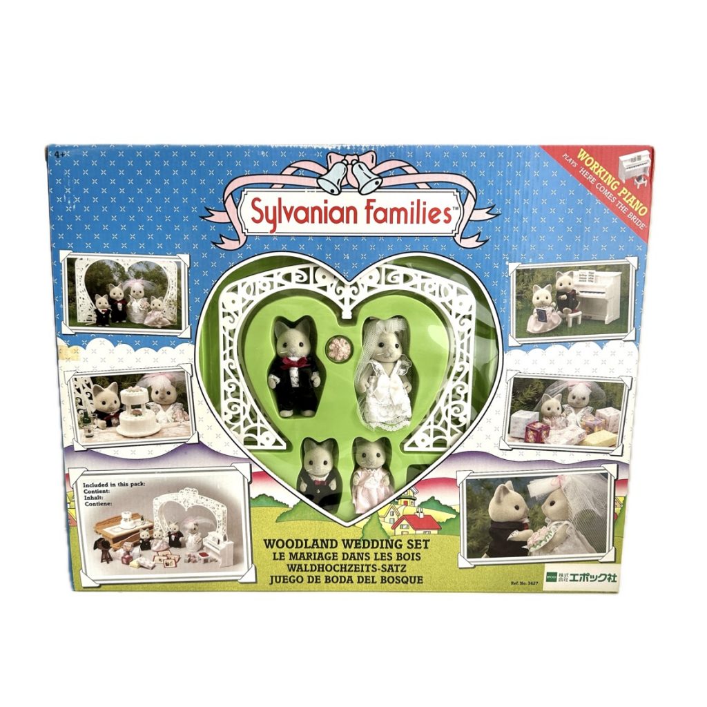 [used] Woodland Wedding Set Sylvanian Families Calico Critters