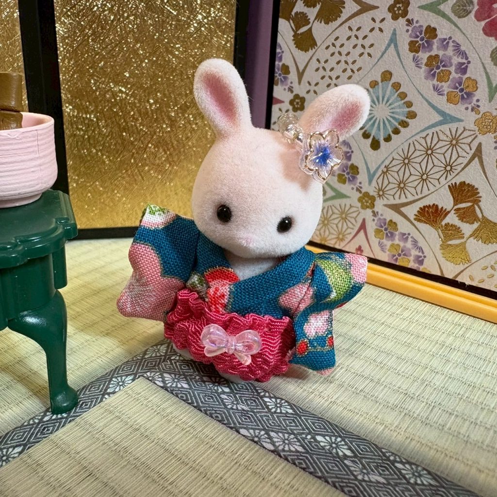 Baby Hakama Ensemble 3 pièces E fait main