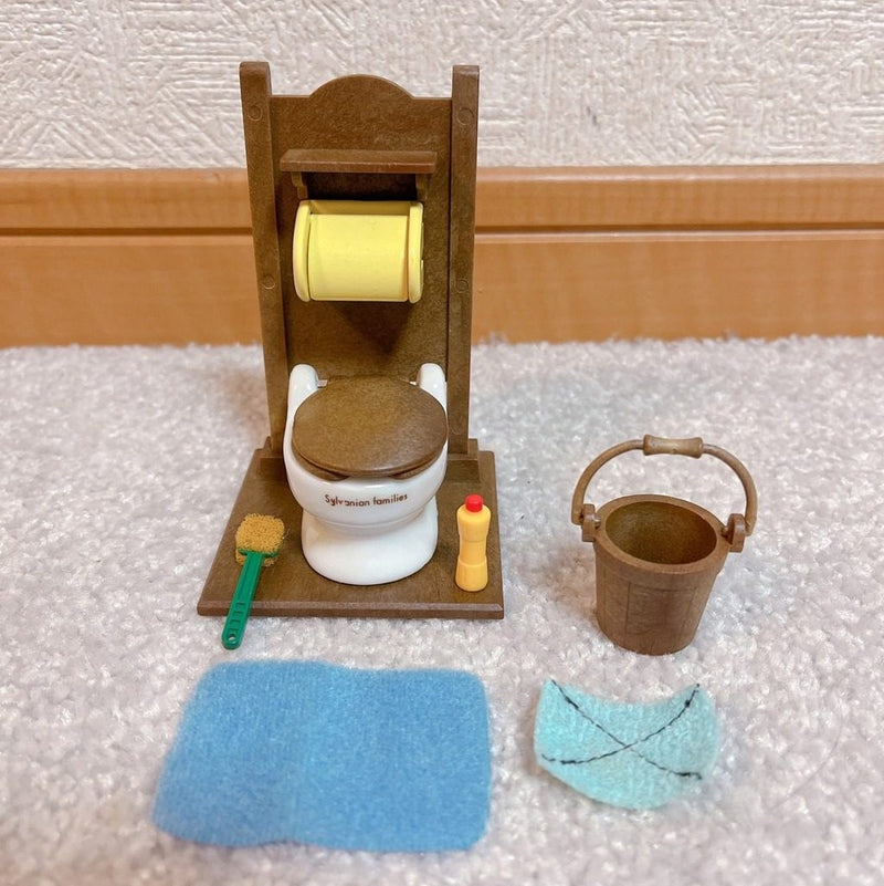 [Used] TOILET SET kA-67 Epoch Japan  Sylvanian Families