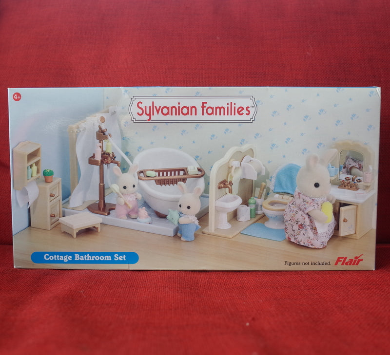 طقم حمام الكوخ Flair 4260F من Sylvanian Families Calico Critters