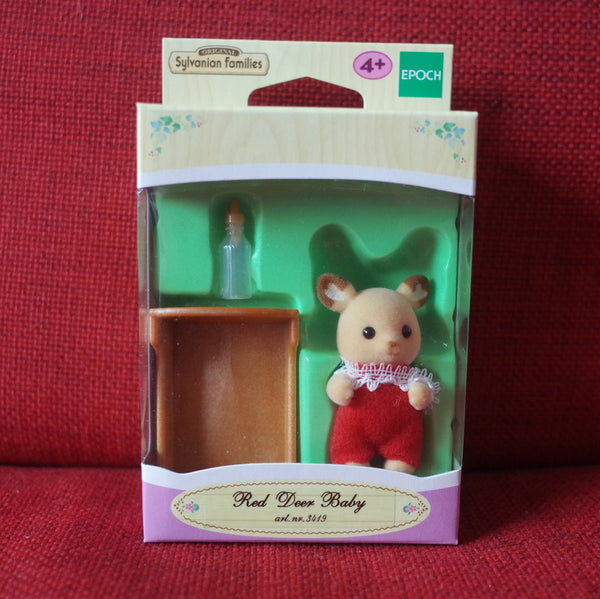 RED DEER BABY Epoch UK 3419 Sylvanian Families