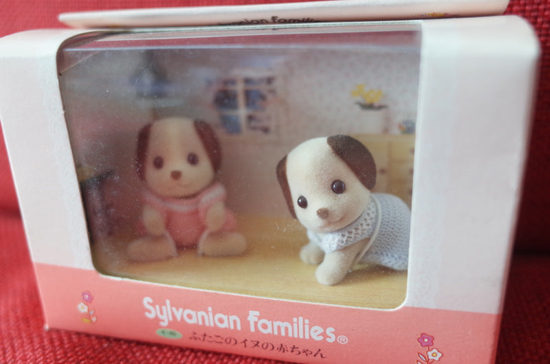 Dog Baby Twins I-46 Sylvanian Families Calico Critters