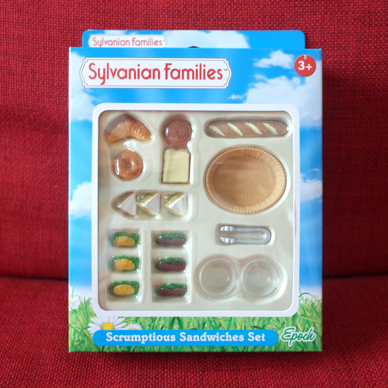 SCRUMPTIOUS SANDWICHES SET Epoch 5222 Sylvanian Families