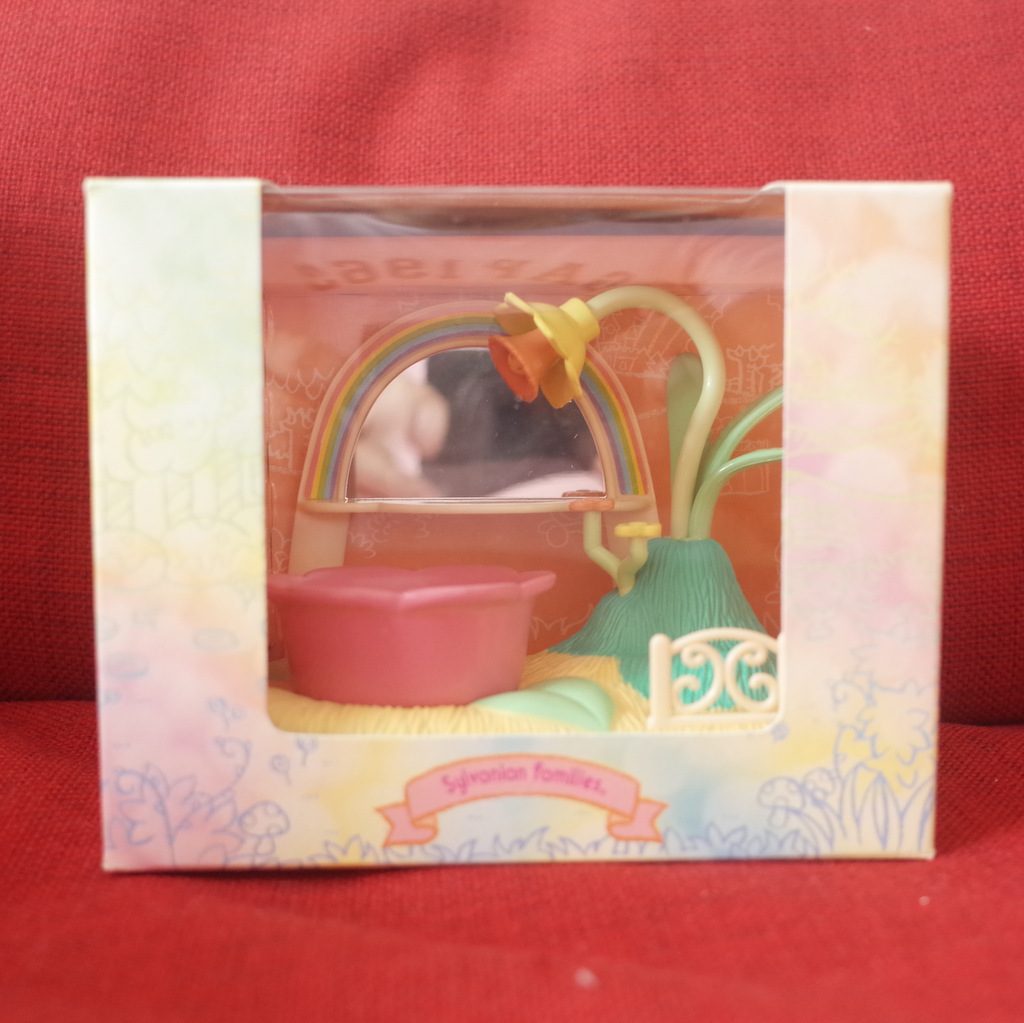 Douche de fleurs de forêt brumeuse vintage F-06 1996 Sylvanian Families Calico Critters