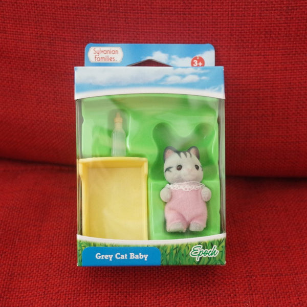 GREY CAT BABY 5067 Epoch Sylvanian Families