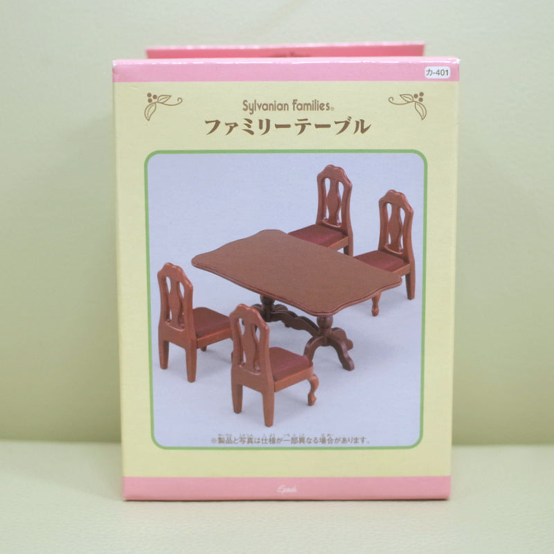 FAMILY TABLE KA-401 Epoch Japan Sylvanian Families