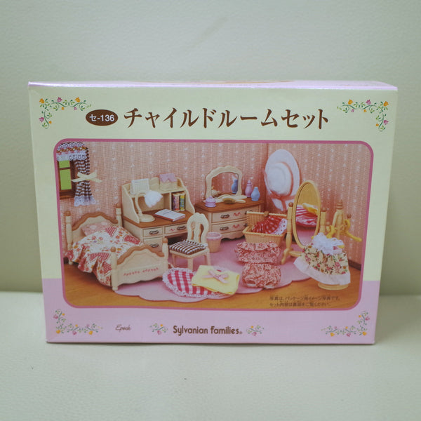 CHILD ROOM SET Japan SE-136 2003 Retired Sylvanian Families