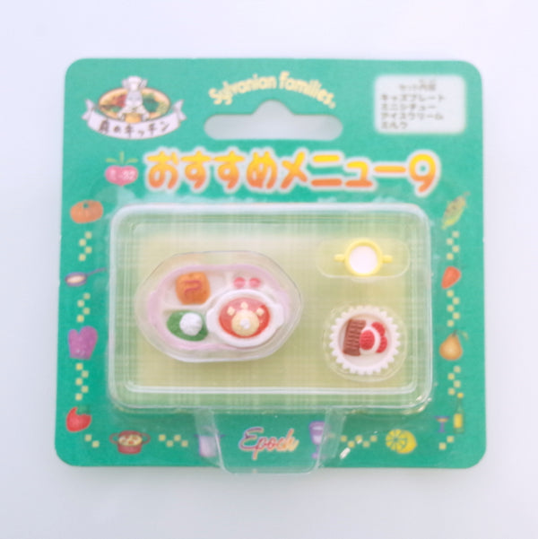 FOREST KITCHEN MENU9 FOR KIDS MI-32 Epoch Sylvanian Families