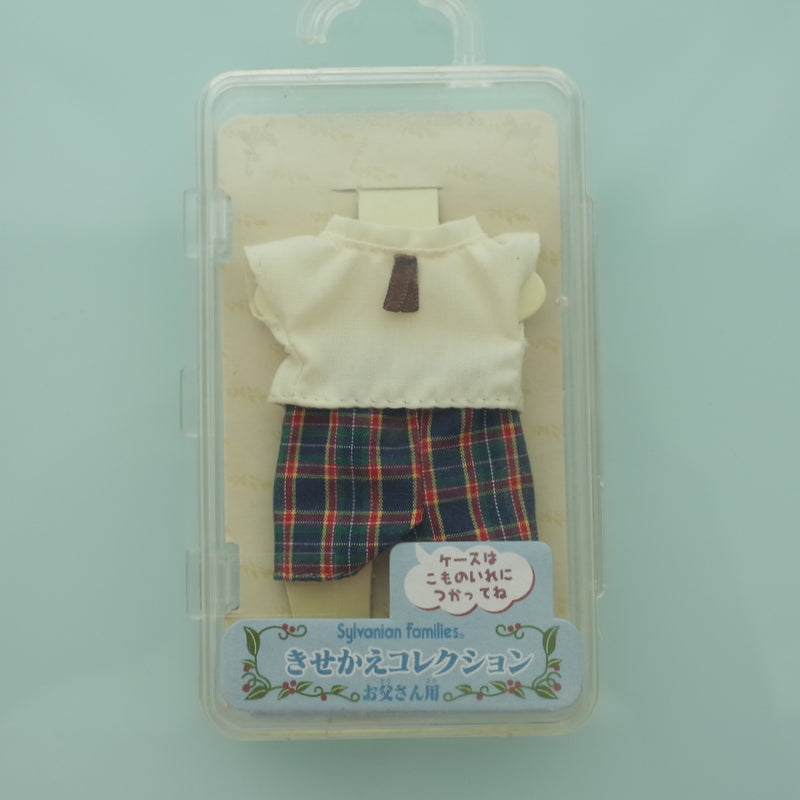 FATHER'S CLOTHES SET 2001 Retired Rare Sylvanian Families