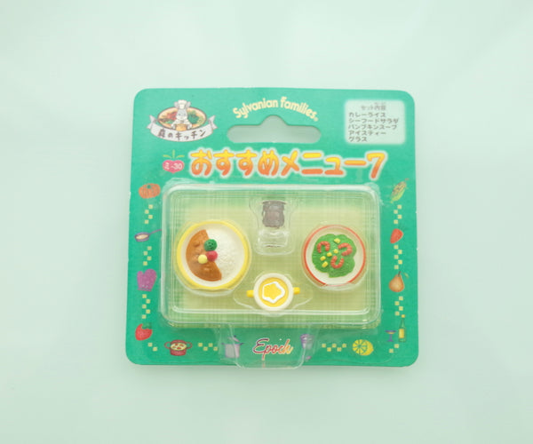 FOREST KITCHEN MENU No.7 Epoch Japan MI-30  Sylvanian Families