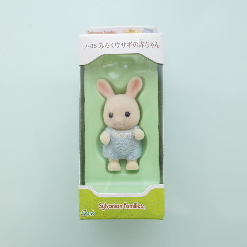 MILK RABBIT BABY Epoch Japan U-85 Sylvanian Families