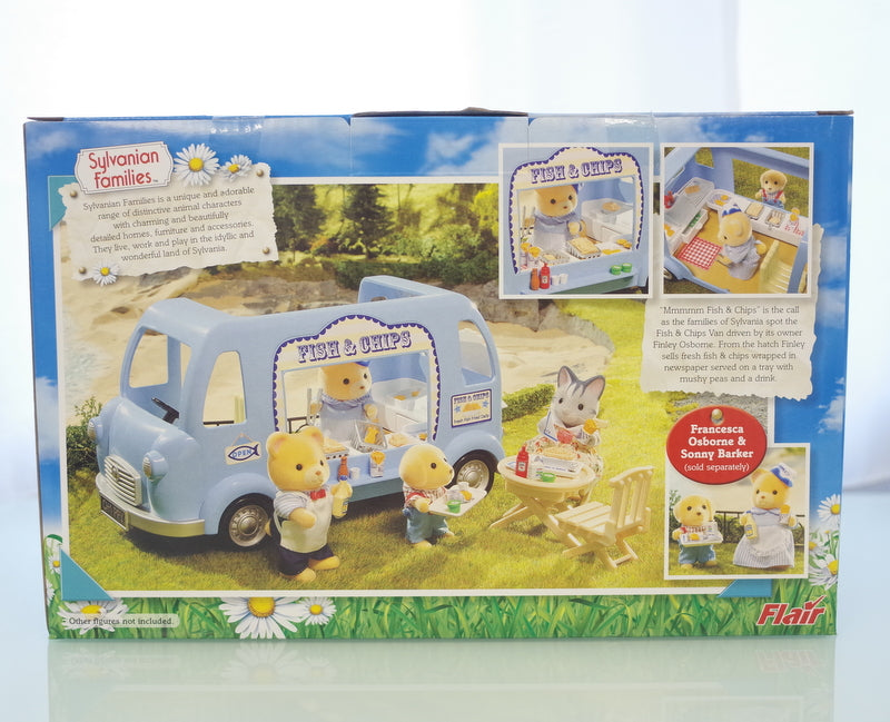 FISH & CHIPS VAN Flair 4677 Retired Rare Sylvanian Families