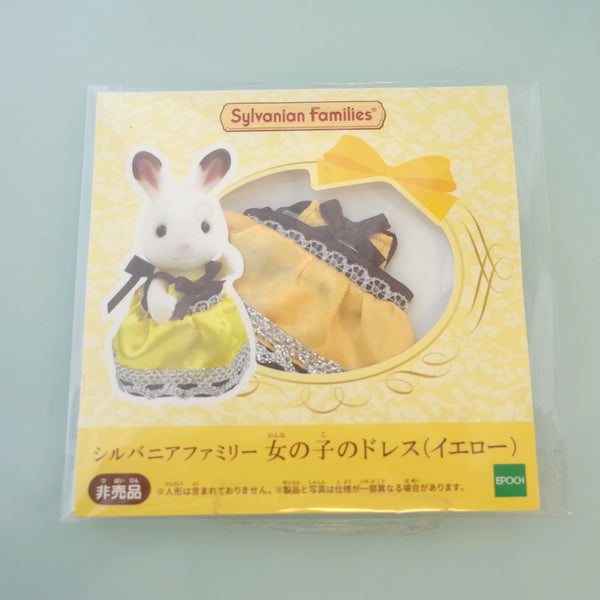 YELLOW DRESS FOR GIRL Limited Item Japan Sylvanian Families