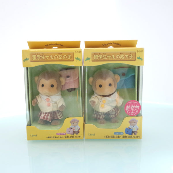 Student International Student Monkey Girl & Boy S107 S-108 Japon