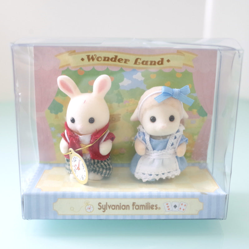 ALICE IN WONDER LAND BABY PAIR Japan Retired Sylvanian Families