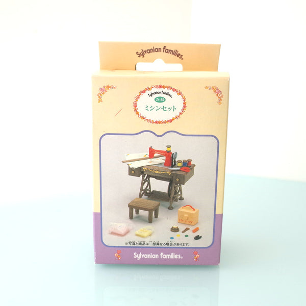 RED SEWING MACHINE KA-89 Epoch Japan 1998 Sylvanian Families