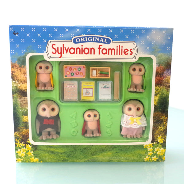 PLUME OWL FAMILY 4099 Flair 1999 Sylvanian Families